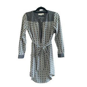 Ann Taylor Loft Tunic 👗 with Medallion Print - Belted